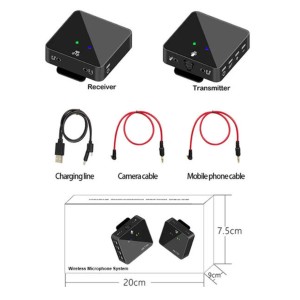 میکروفون یقه ای بی سیم مدل SK750 Z1